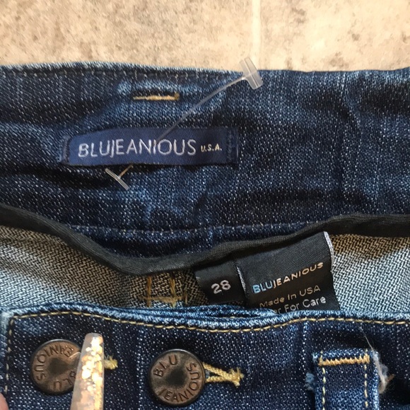 Blujeanious Dark Blue Jeans - Size 6 - Picture 6 of 6